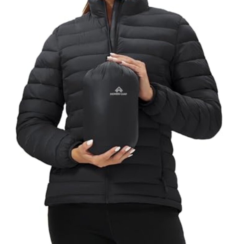 Packable Puffer Jacket Lightweight Quilted Coat W… - image 5